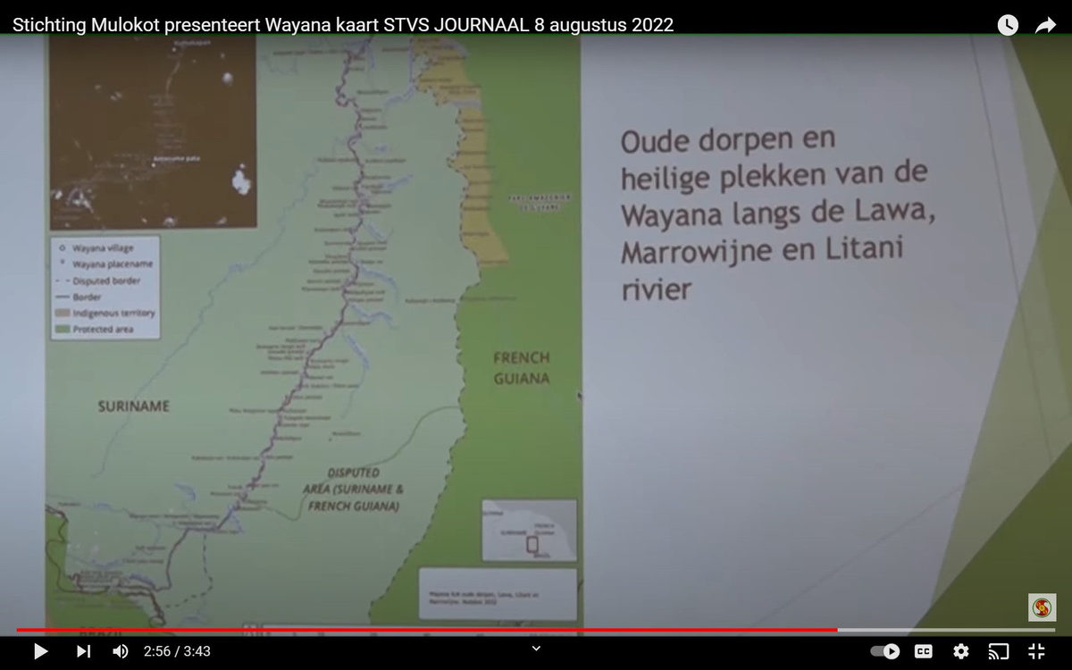 Wayana community in Suriname uses Terrastories as part of their mapping project